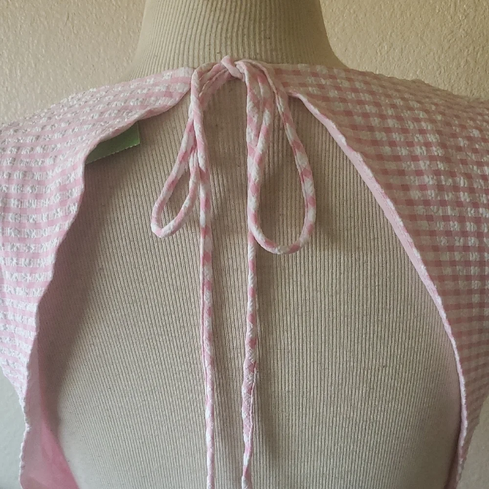 Princess Polly Pink Sleeveless Fit and Flare Mini Dress Size 4 - Picture 8 of 12